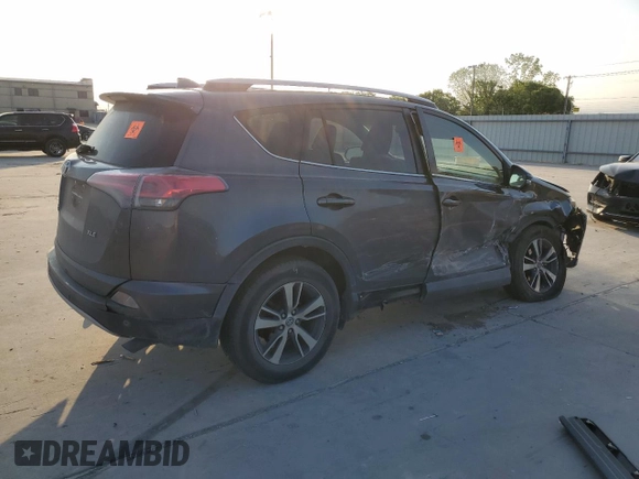 2017 Toyota RAV4 XLE with VIN JTMWFREV0HJ701712, listed as a Copart auction lot 53464465 with 0 mi miles and Salvage Title. Bid and sale history available at carsss.com. Image 3.