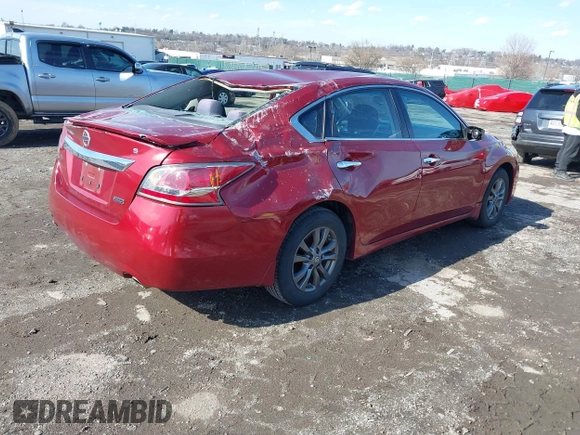 2015 Nissan Altima 2.5 S with VIN 1N4AL3AP6FC471897, listed as a IAAI auction lot 41882021 with 120,948 mi miles. Bid and sale history available at carsss.com. Image 4.