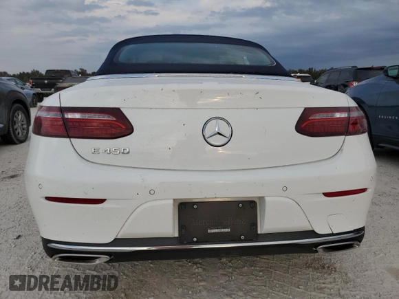 2021 Mercedes-Benz E 450 with VIN W1K1K5JB4MF167210, listed as a Copart auction lot 74244974 with Not provided miles and Salvage title. Bid and sale history available at DreamBid. Image 6.
