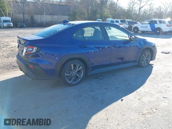 2023 Subaru WRX with VIN JF1VBAA62P9818074, listed as a IAAI auction lot 40939849 with 15,217 mi miles and . Bid and sale history available at DreamBid. Image 4.