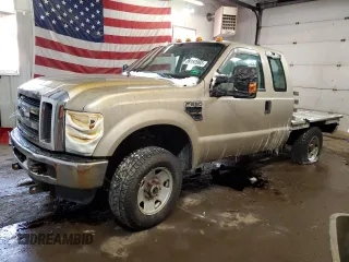 2008 Ford Super Duty F-250 SRW XL with VIN 1FTSX21528ED40386, listed as a Copart auction lot 89192065 with 107,137 mi miles and Salvage Title. Bid and sale history available at carsss.com. Image 1.