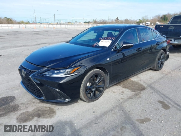2023 Lexus ES with VIN 58AJZ1B10PU158450, listed as a IAAI auction lot 41345571 with 6,383 mi miles. Bid and sale history available at carsss.com. Image 17.