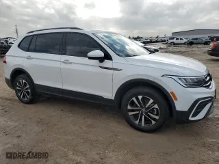 2022 Volkswagen Tiguan S with VIN 3VV1B7AX6NM088271, listed as a Copart auction lot 85141414 with 28,097 mi miles and Salvage Title. Bid and sale history available at carsss.com. Image 4.