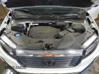 2023 Honda Ridgeline RTL with VIN 5FPYK3F56PB037672, listed as a Copart auction lot 56315435 with 26,550 mi miles and Salvage title. Bid and sale history available at DreamBid. Image 11.