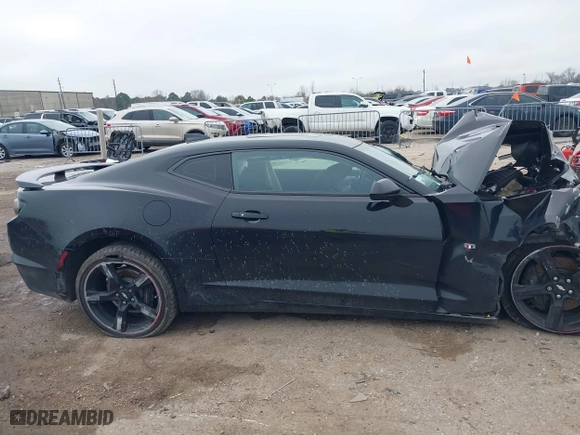 2019 Chevrolet Camaro 1SS with VIN 1G1FF1R70K0159224, listed as a IAAI auction lot 41650633 with 1 mi miles. Bid and sale history available at carsss.com. Image 13.