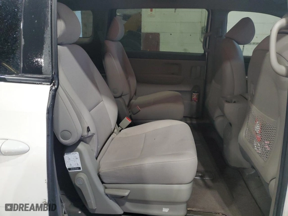 2016 Kia Sedona L with VIN KNDMA5C13G6145668, listed as a Copart auction lot 53304915 with 124,119 mi miles and Salvage Title. Bid and sale history available at carsss.com. Image 12.