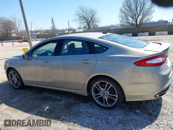 2015 Ford Fusion Titanium with VIN 3FA6P0D91FR236699, listed as a IAAI auction lot 41977478 with 203,394 mi miles. Bid and sale history available at carsss.com. Image 14.