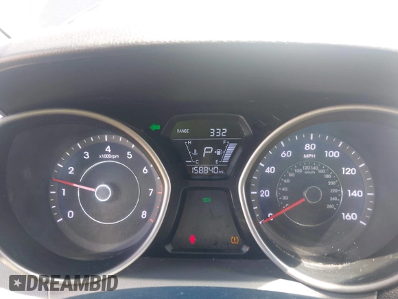 2016 Hyundai Elantra SE with VIN 5NPDH4AE6GH786962, listed as a IAAI auction lot 42636908 with 158,840 mi miles and . Bid and sale history available at DreamBid. Image 7.