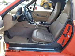 2000 BMW Z3 2.5L with VIN WBACH9340YLM91704, listed as a Copart auction lot 57235124 with 71,354 mi miles and Salvage Title. Bid and sale history available at carsss.com. Image 7.