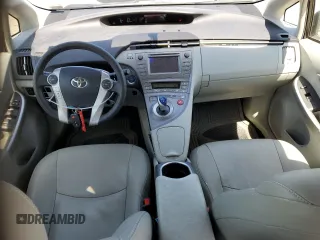 2014 Toyota Prius Four with VIN JTDKN3DU7E1756676, listed as a Copart auction lot 52323465 with 95,090 mi miles and Salvage Title. Bid and sale history available at DreamBid. Image 8.