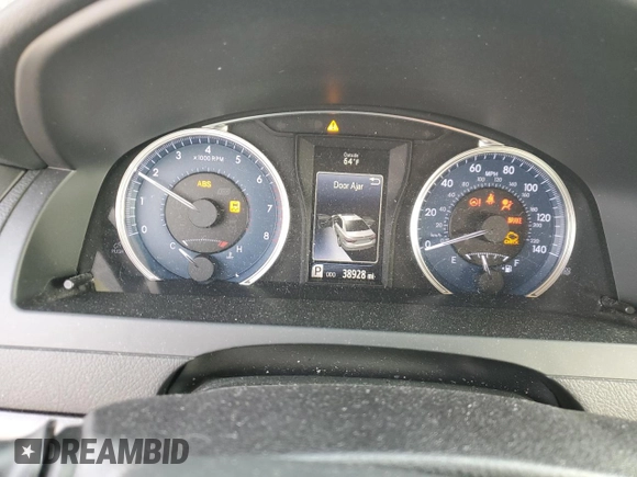 2016 Toyota Camry XLE with VIN 4T1BF1FK0GU999255, listed as a Copart auction lot 43945925 with 38,928 mi miles and Salvage Title. Bid and sale history available at DreamBid. Image 9.