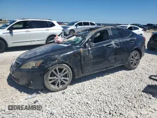 2013 Lexus IS 250 with VIN JTHBF5C24D5187624, listed as a Copart auction lot 53852055 with Not provided miles and Salvage title. Bid and sale history available at DreamBid. Image 1.