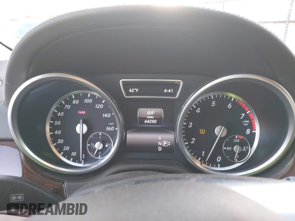 2015 Mercedes-Benz M 400 with VIN 4JGDA5GB3FA578028, listed as a IAAI auction lot 41114419 with 64,250 mi miles and . Bid and sale history available at DreamBid. Image 7.