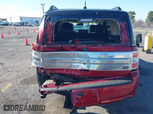 2014 Ford Flex Limited with VIN 2FMGK5D85EBD33530, listed as a IAAI auction lot 41631399 with 93,507 mi miles. Bid and sale history available at carsss.com. Image 16.