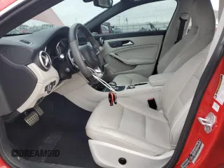 2015 Mercedes-Benz CLA 45 AMG with VIN WDDSJ5CB0FN204556, listed as a Copart auction lot 43118495 with 70,896 mi miles and Salvage Title. Bid and sale history available at DreamBid. Image 7.