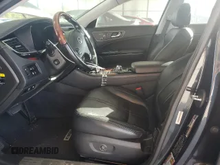 2015 Kia K900 Premium with VIN KNALU4D44F6024018, listed as a Copart auction lot 82869214 with 124,589 mi miles and Salvage Title. Bid and sale history available at carsss.com. Image 7.