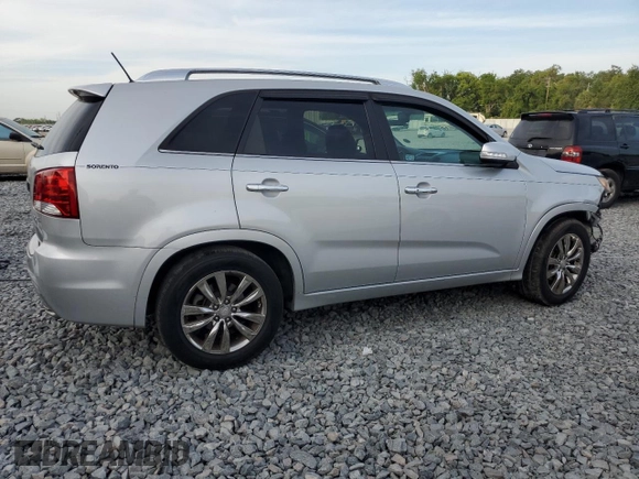 2012 Kia Sorento SX with VIN 5XYKW4A24CG218150, listed as a Copart auction lot 52396655 with 157,409 mi miles and Salvage Title. Bid and sale history available at carsss.com. Image 3.