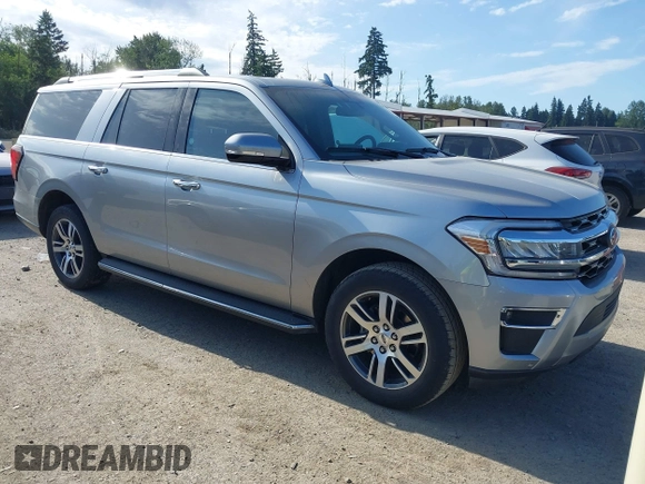 2023 Ford Expedition Max Limited with VIN 1FMJK1K85PEA12323, listed as a IAAI auction lot 42515135 with 51,323 mi miles and . Bid and sale history available at DreamBid. Image 1.