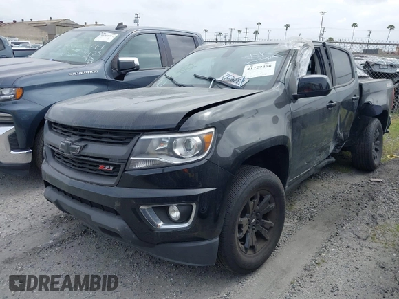 2019 Chevrolet Colorado 4WD Z71 with VIN 1GCGTDEN5K1289956, listed as a IAAI auction lot 41729406 with 60,887 mi miles. Bid and sale history available at carsss.com. Image 22.
