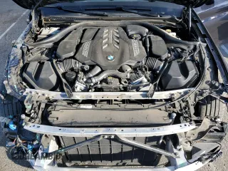 2020 BMW 5 Series M550i xDrive with VIN WBAJS7C06LBN96210, listed as a Copart auction lot 46769365 with 39,710 mi miles and Salvage title. Bid and sale history available at DreamBid. Image 11.