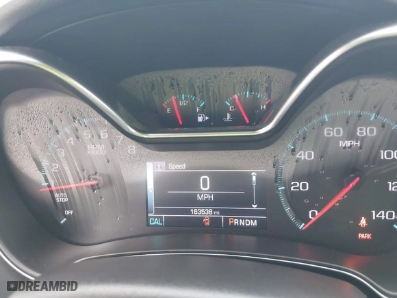 2016 Chevrolet Impala LT with VIN 2G1105SA2G9175365, listed as a IAAI auction lot 41896893 with 163,538 mi miles. Bid and sale history available at carsss.com. Image 7.