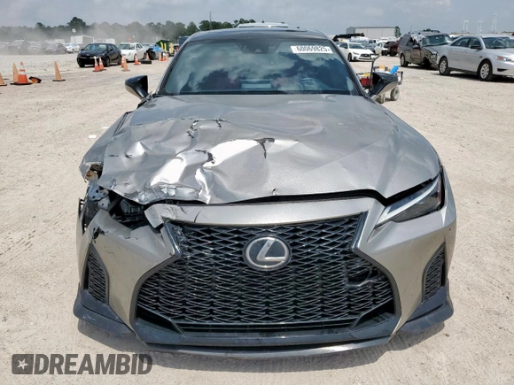 2021 Lexus IS 350 F Sport with VIN JTHGZ1B29M5042957, listed as a Copart auction lot 60069825 with 81,219 mi miles and Clean title. Bid and sale history available at DreamBid. Image 5.