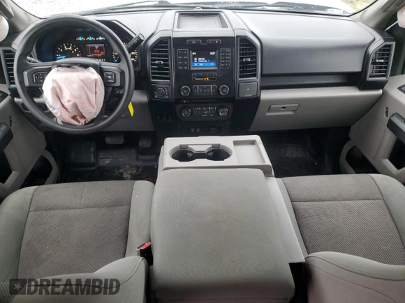 2015 Ford F-150 XLT with VIN 1FTEW1EP2FKD75675, listed as a Copart auction lot 55873515 with 163,367 mi miles and Salvage title. Bid and sale history available at DreamBid. Image 8.