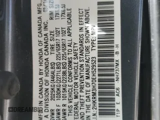 2014 Honda CR-V EX-L with VIN 2HKRM3H70EH529523, listed as a Copart auction lot 48224755 with 142,583 mi miles and Salvage Title. Bid and sale history available at carsss.com. Image 16.