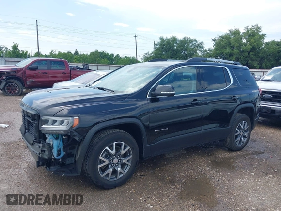 2023 GMC Acadia SLT z VIN 1GKKNUL46PZ220799, wystawiony jako IAAI lot #42414343 z przebiegiem 44 035 mil mil oraz . Historia ofert i sprzedaży dostępna na DreamBid. Obrazek 2.