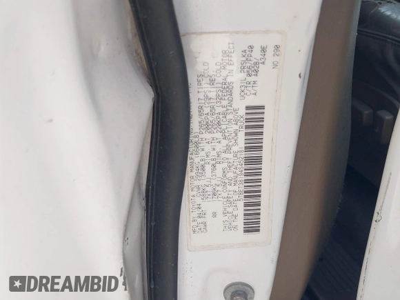 2004 Toyota Tundra Limited with VIN 5TBET38194S452181, listed as a IAAI auction lot 41809555 with 255,674 mi miles and . Bid and sale history available at DreamBid. Image 9.