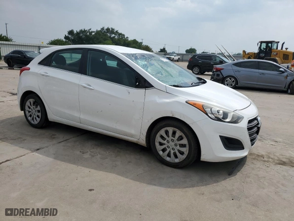 2017 Hyundai Elantra GT with VIN KMHD35LHXHU364546, listed as a Copart auction lot 57528384 with 118,660 mi miles and Salvage Title. Bid and sale history available at carsss.com. Image 4.