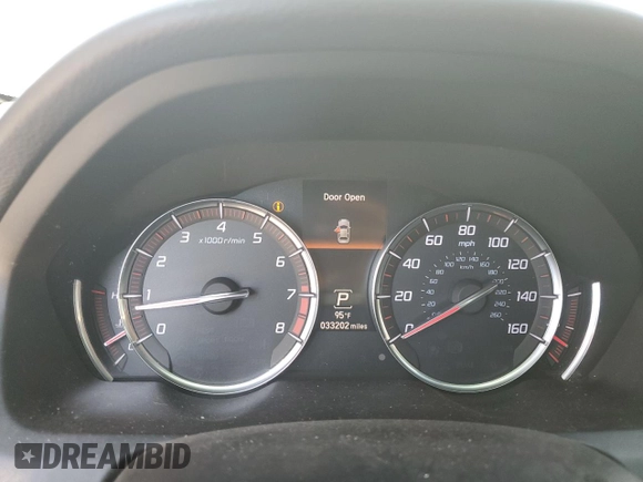 2020 Acura TLX w/Advance Pkg with VIN 19UUB3F88LY000121, listed as a Copart auction lot 71246914 with 33,202 mi miles and Salvage Title. Bid and sale history available at carsss.com. Image 9.