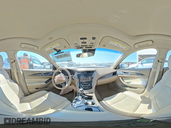 2015 Cadillac CTS Performance AWD with VIN 1G6AY5S36F0125307, listed as a Copart auction lot 69673874 with 147,315 mi miles and Salvage Title. Bid and sale history available at DreamBid. Image 12.