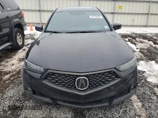 2019 Acura TLX w/A-Spec Pkg with VIN 19UUB2F63KA000057, listed as a Copart auction lot 44729405 with 87,189 mi miles and Salvage Title. Bid and sale history available at carsss.com. Image 5.