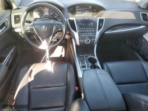 2018 Acura TLX with VIN 19UUB2F34JA002159, listed as a Copart auction lot 43985865 with 133,617 mi miles and Salvage Title. Bid and sale history available at carsss.com. Image 8.