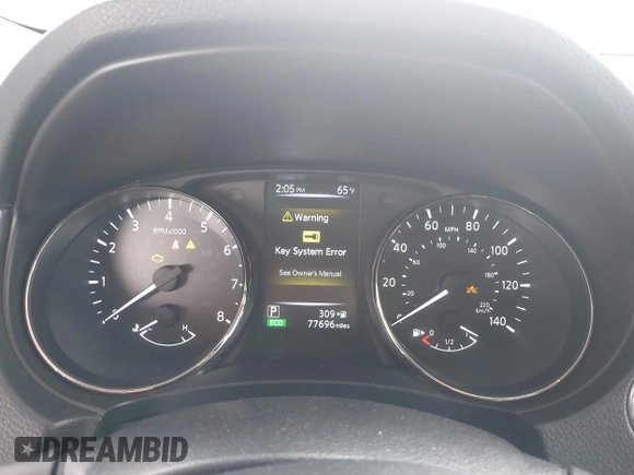 2017 Nissan Rogue SL with VIN JN8AT2MT7HW143035, listed as a IAAI auction lot 41771987 with 77,696 mi miles and . Bid and sale history available at DreamBid. Image 7.