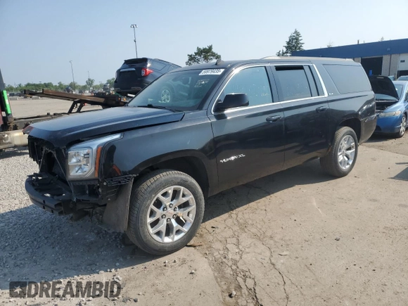 2015 GMC Yukon XL SLE z VIN 1GKS2GKC1FR278689, wystawiony jako Copart lot #59979435 z przebiegiem 123 681 mil mil oraz Czysty tytuł • Clean title. Historia ofert i sprzedaży dostępna na DreamBid. Obrazek 1.