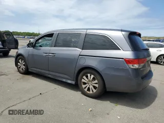 2014 Honda Odyssey EX-L with VIN 5FNRL5H68EB115720, listed as a Copart auction lot 62910725 with 132,254 mi miles and Clean title. Bid and sale history available at DreamBid. Image 2.