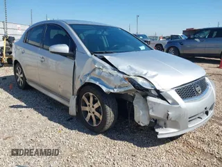 2012 Nissan Sentra SR with VIN 3N1AB6AP8CL611613, listed as a IAAI auction lot 41608980 with 120,741 mi miles and . Bid and sale history available at DreamBid. Image 1.