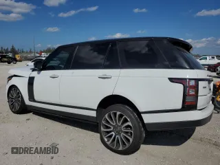 2016 Land Rover Range Rover z VIN SALGV3EF6GA270586, wystawiony jako Copart lot #50713995 z przebiegiem 57 552 mil mil oraz Szkoda całkowita • Salvage title. Historia ofert i sprzedaży dostępna na DreamBid. Obrazek 2.