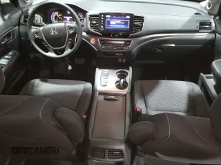 2023 Honda Ridgeline Sport with VIN 5FPYK3F10PB048387, listed as a Copart auction lot 42747395 with 17,224 mi miles and Salvage title. Bid and sale history available at DreamBid. Image 8.