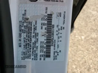 2011 Ford Fusion Hybrid с VIN 3FADP0L35BR317400, выставлен на аукционе Copart как лот 60225545 с пробегом 118 370 миль миль и Списание • Salvage title. История ставок и продаж доступна на DreamBid. Изображение 12.