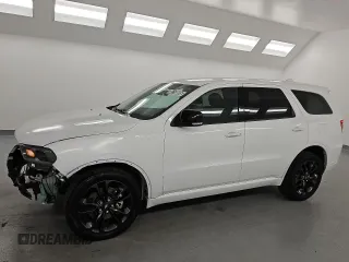 2021 Dodge Durango GT Plus with VIN 1C4RDJDG8MC766118, listed as a Copart auction lot 56150805 with 53,943 mi miles and Clean title. Bid and sale history available at DreamBid. Image 1.