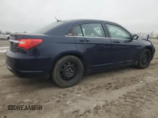 2014 Chrysler 200 LX with VIN 1C3CCBAG1EN152315, listed as a Copart auction lot 88382725 with 122,143 mi miles and Salvage Title. Bid and sale history available at carsss.com. Image 3.