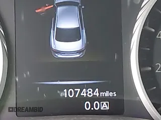 2018 Infiniti Q50 3.0t LUXE with VIN JN1EV7AR8JM442468, listed as a IAAI auction lot 42071717 with 107,484 mi miles. Bid and sale history available at carsss.com. Image 15.