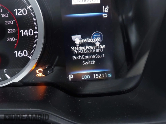2022 Toyota Corolla Cross LE with VIN 7MUCAABG8NV004527, listed as a IAAI auction lot 42259519 with 15,211 mi miles and . Bid and sale history available at DreamBid. Image 14.