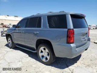 2015 Chevrolet Tahoe LTZ with VIN 1GNSCCKC7FR619201, listed as a Copart auction lot 49460205 with 75,049 mi miles and Salvage Title. Bid and sale history available at carsss.com. Image 2.