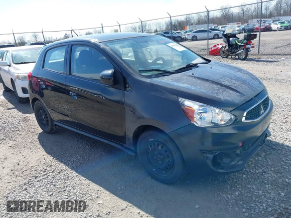 2017 Mitsubishi Mirage ES z VIN ML32A3HJ1HH009665, wystawiony jako IAAI lot #41871902 z przebiegiem 72 312 mil mil oraz . Historia ofert i sprzedaży dostępna na DreamBid. Obrazek 1.
