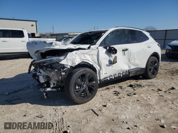 2024 Buick Envision Sport Touring with VIN LRBFZPE48RD071486, listed as a Copart auction lot 43518175 with 3,744 mi miles and Salvage Title. Bid and sale history available at carsss.com. Image 1.
