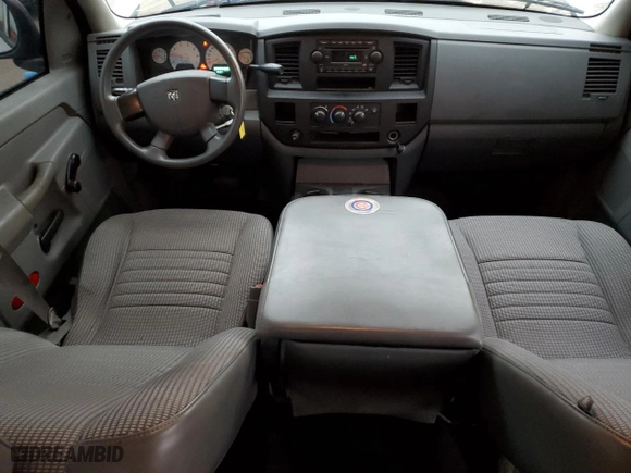 2007 Dodge Ram 1500 ST with VIN 1D7HA18K57J594591, listed as a Copart auction lot 81756994 with 108,993 mi miles and Salvage Title. Bid and sale history available at carsss.com. Image 8.